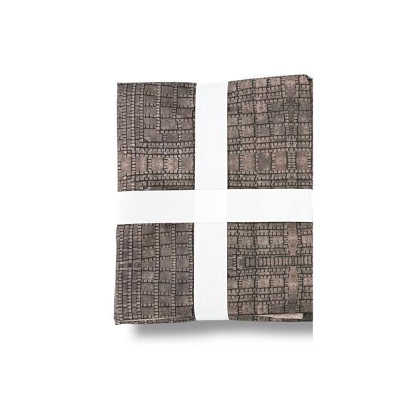 Luxury Hotel Hendrix Euro Sham 26" Square Brown - Picture 3 of 5